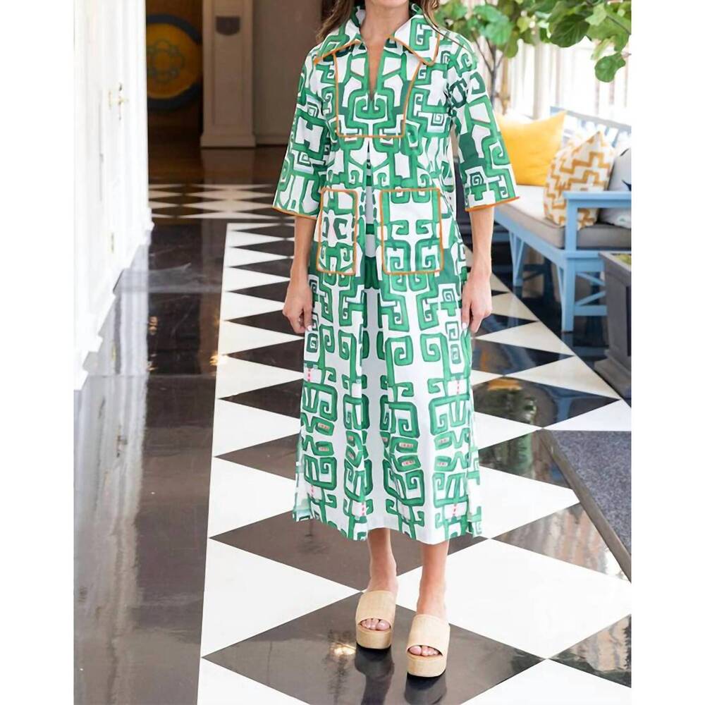 NEW HOUSE OF MBR cassidy long dress in greek heiress